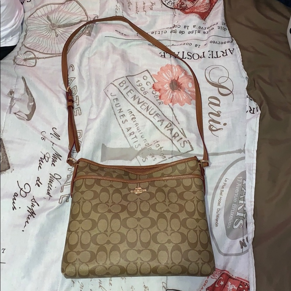 Authentic coach cross body bag.